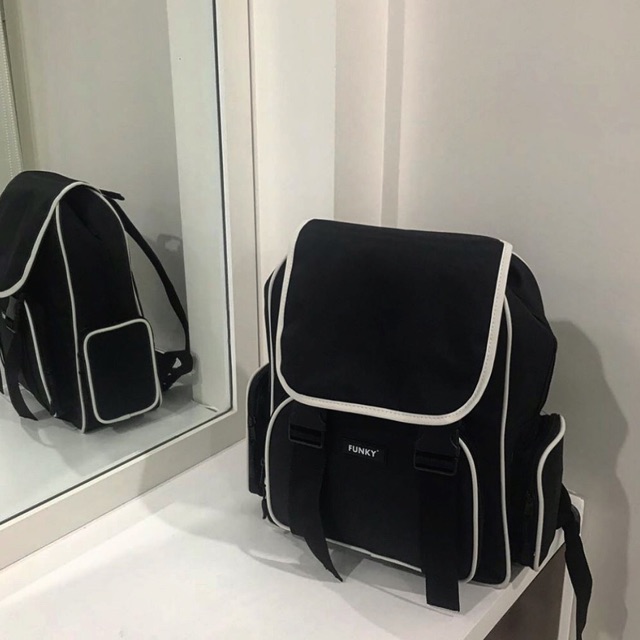 BALO CẶP NAM NỮ ĐI HỌC ĐI CHƠI HỌC SINH VĂN PHÒNG ĐỰNG ĐƯỢC LAPTOP UNISEX FUNKY