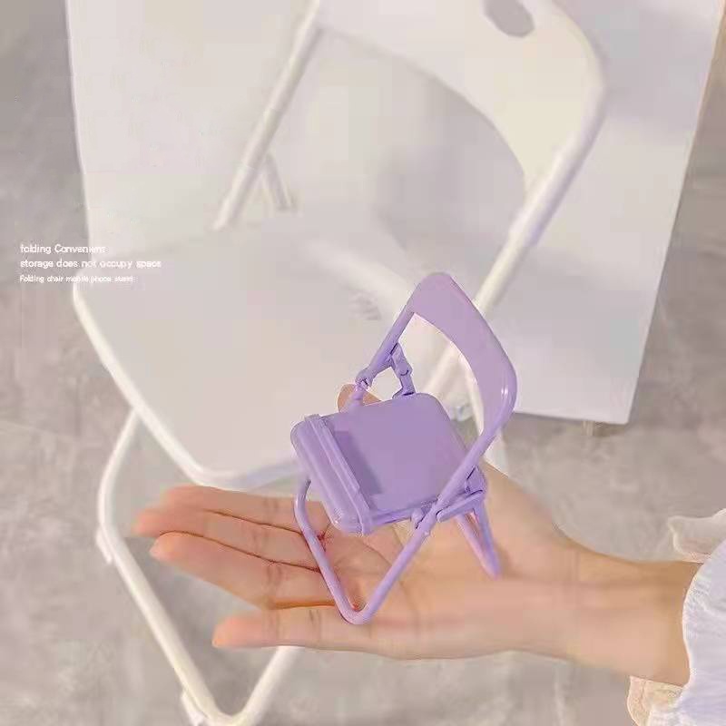 Giá Đỡ Điện Thoại/Máy Tính Bảng Mini Màu Macaron Dễ Thương Tiết Kiệm Không Gian
