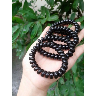 Combo 10 cột tóc lò xo màu đen (cở 5cm)