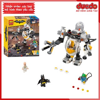 BLA 10879 Lắp ghép Batman tấn công Robot khổng lồ Egghead - Đồ chơi Xếp hình Mô hình 70920 Mini LPIN 07096