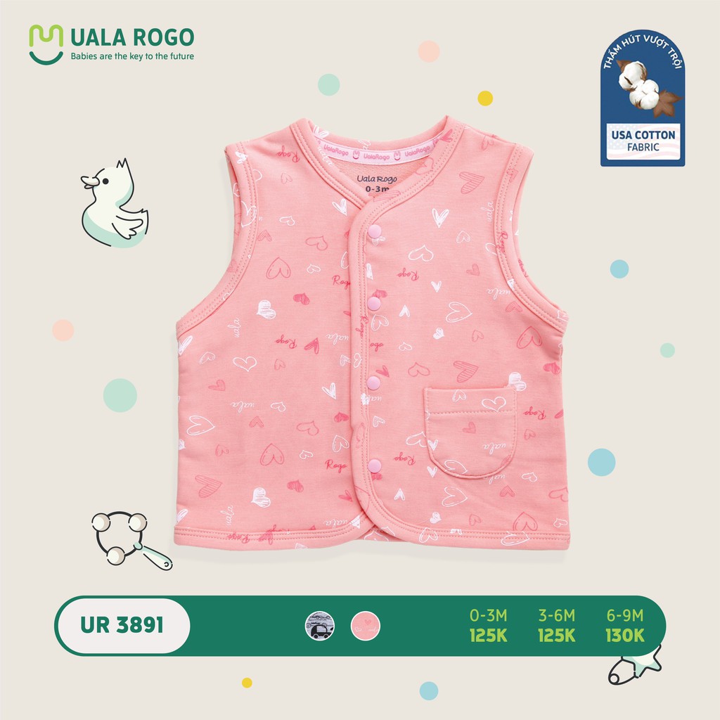 UR3891 Gile Uala Rogo in hình chất cotton