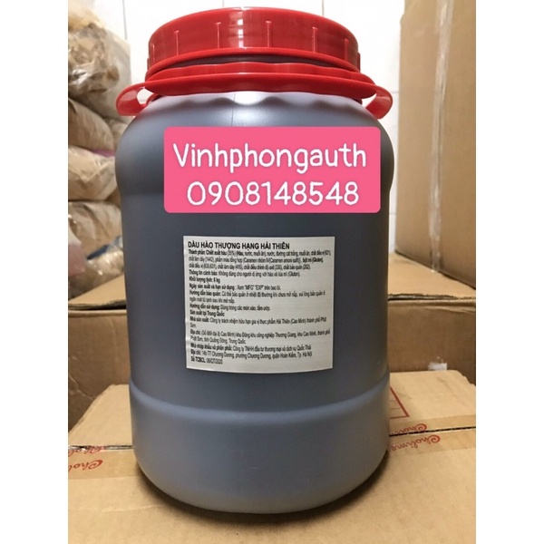 DẦU HÀO HẢI THIÊN 6KG - HADAY OYSTER SAUCE