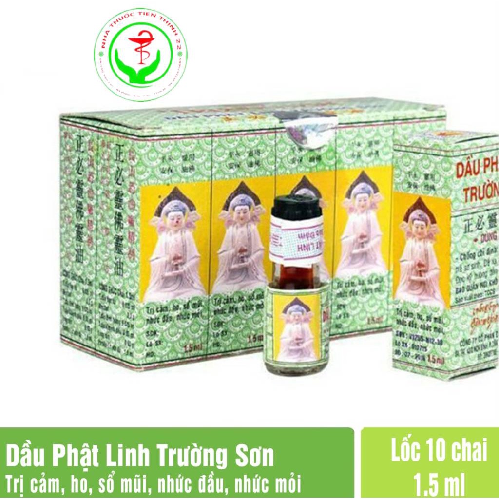 Dầu Gió Phật Linh Trường Sơn Chai 1,5ml/5ml