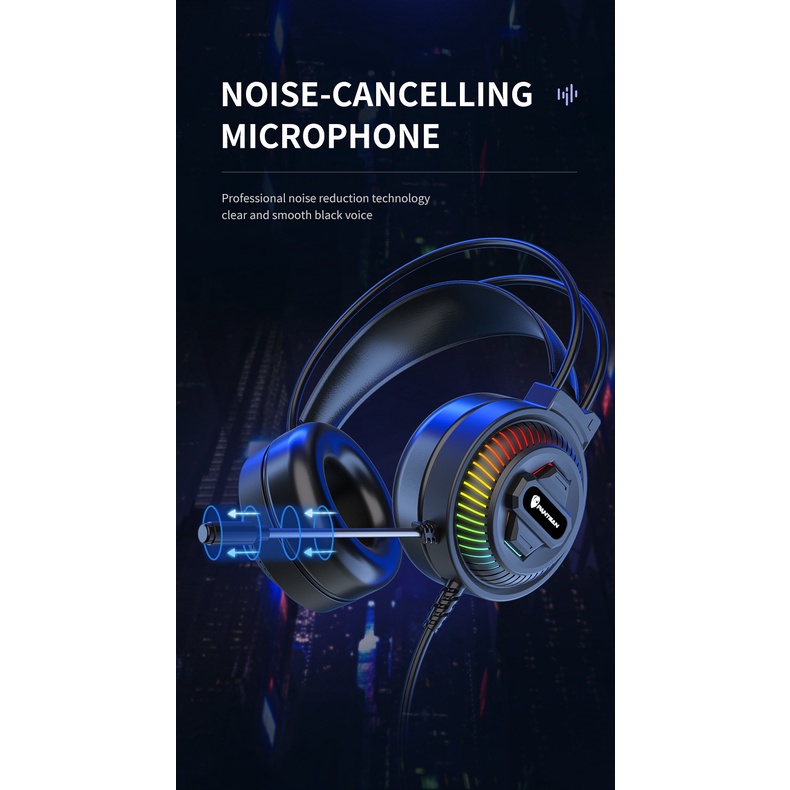 Bảo Hành 12 ThángTai Nghe Gaming PSH-400 - Tai Nghe pc chụp tai Có Micro Led siêu đẹp