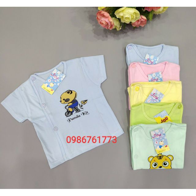 Áo cộc Jou sơ sinh (3_8kg)
