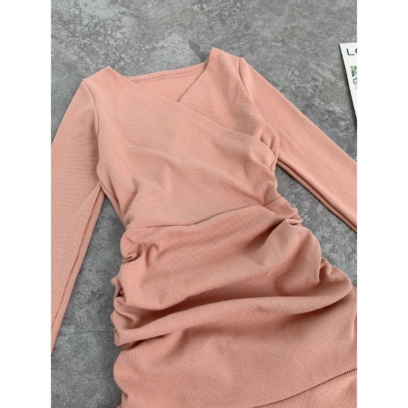 Đầm body nhún đuôi cá 14004 | BigBuy360 - bigbuy360.vn