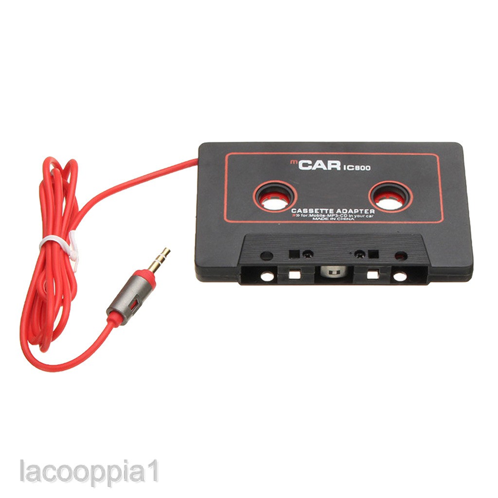 Bộ chuyển đổi băng cát xét cho iPhone Samsung Android màu đen