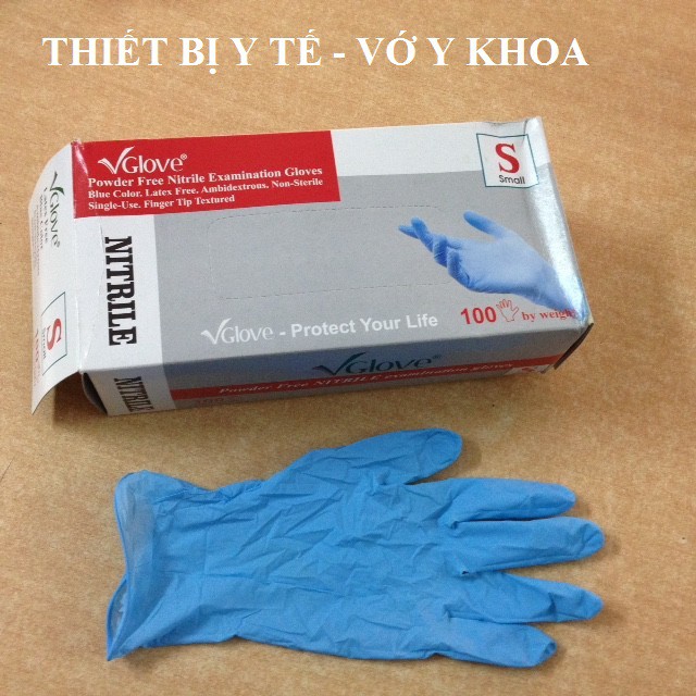 Găng tay không bột Nitril Vlgove