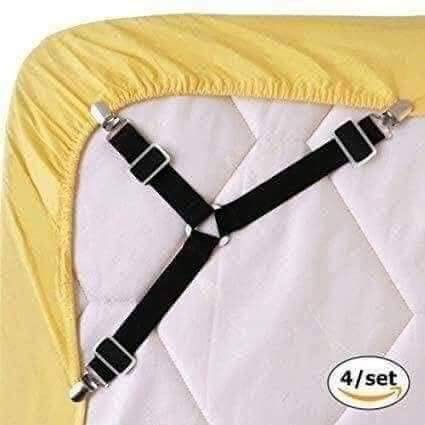 Sét 4 kẹp ga giường chống xê dịch. Cố định ga gường | WebRaoVat - webraovat.net.vn