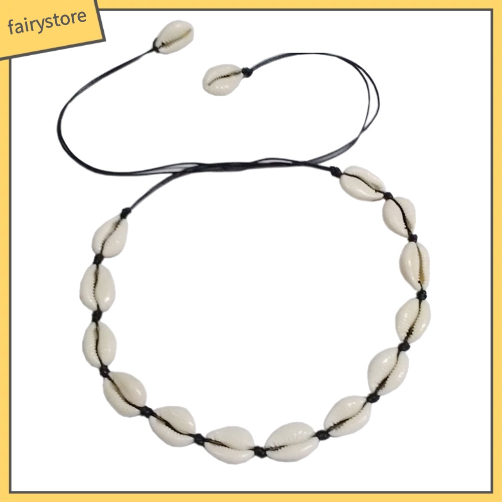 Dây chuyền sát cổ đính vỏ ốc thời trang nhẹ nhàng nữ tính