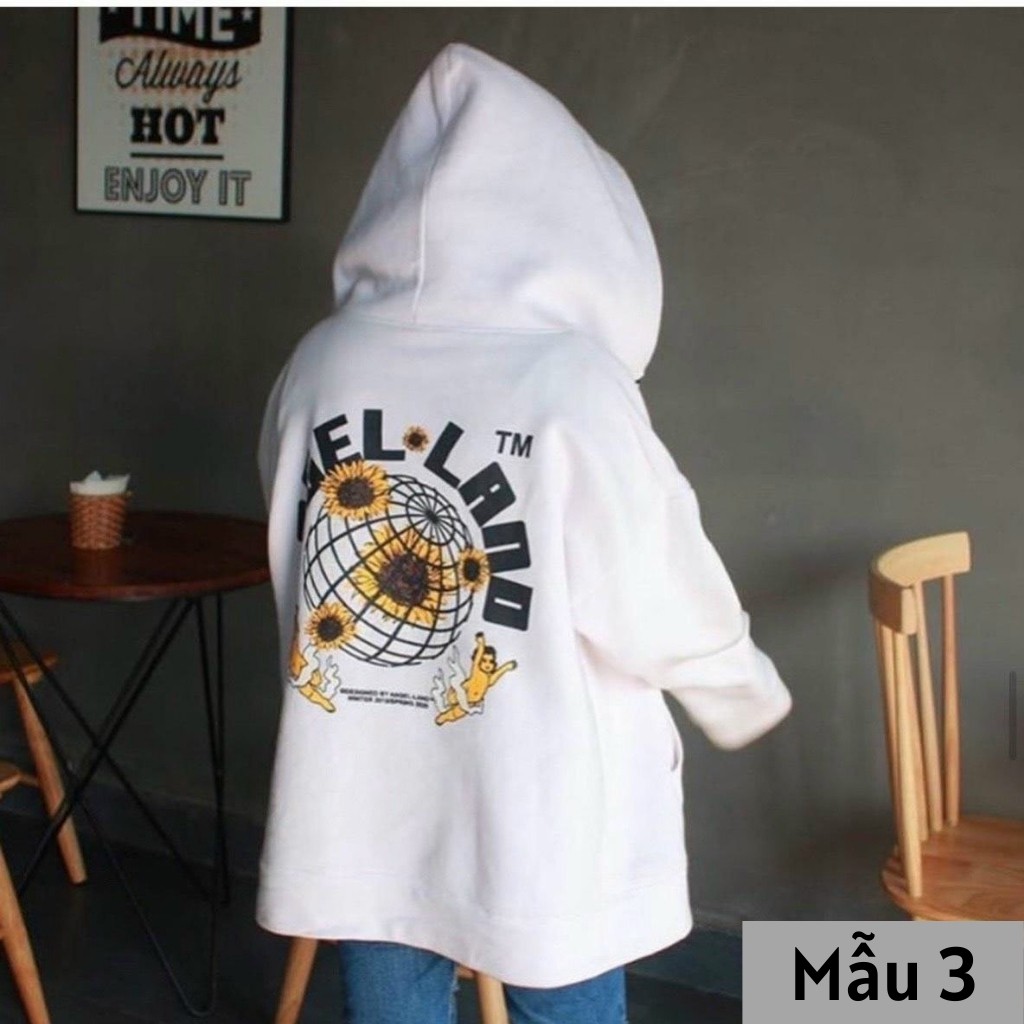 Áo khoác nỉ dây kéo Angel Land KN2