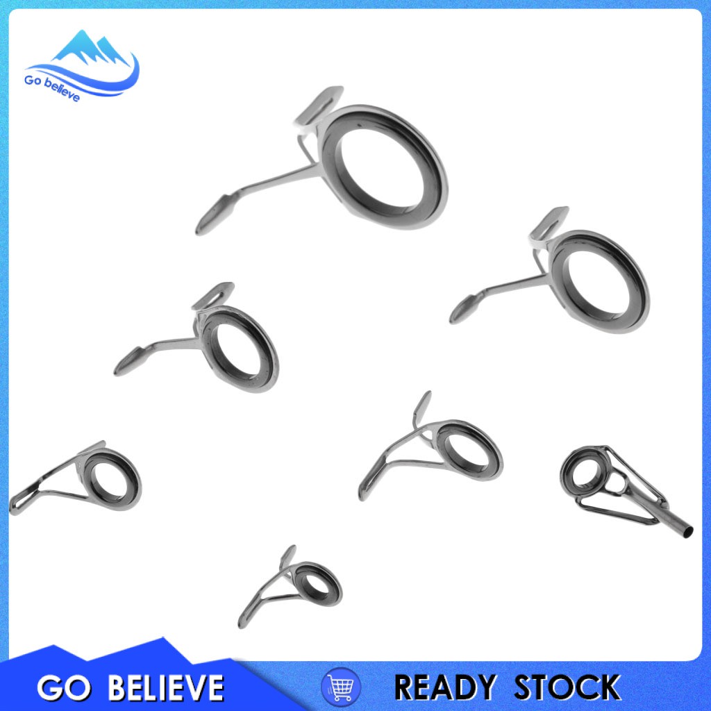 Set 7 Vòng Inox Dẫn Dây Câu Cá