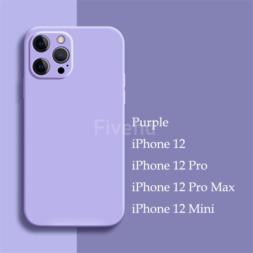Ốp điện thoại silicon mềm màu trơn bảo vệ cho iPhone Se 2020 X Xr Xs Max 8 7 6 6s Plus | BigBuy360 - bigbuy360.vn