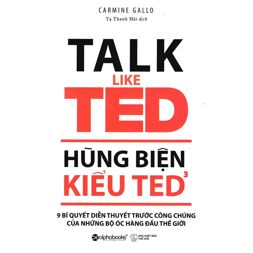 Sách - Hùng biện kiểu TED 3