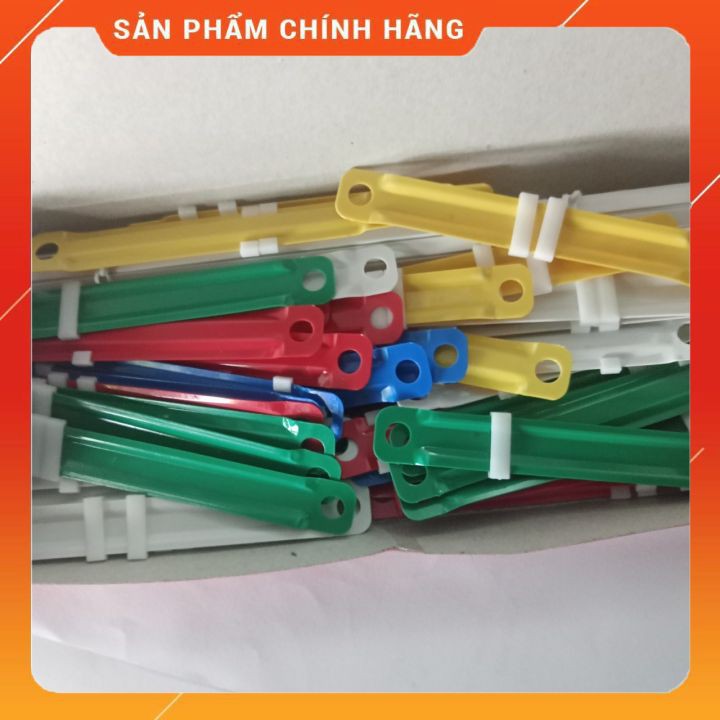 Kẹp Acco Nhựa Deli, Nẹp Tài Liệu Deli 8cm