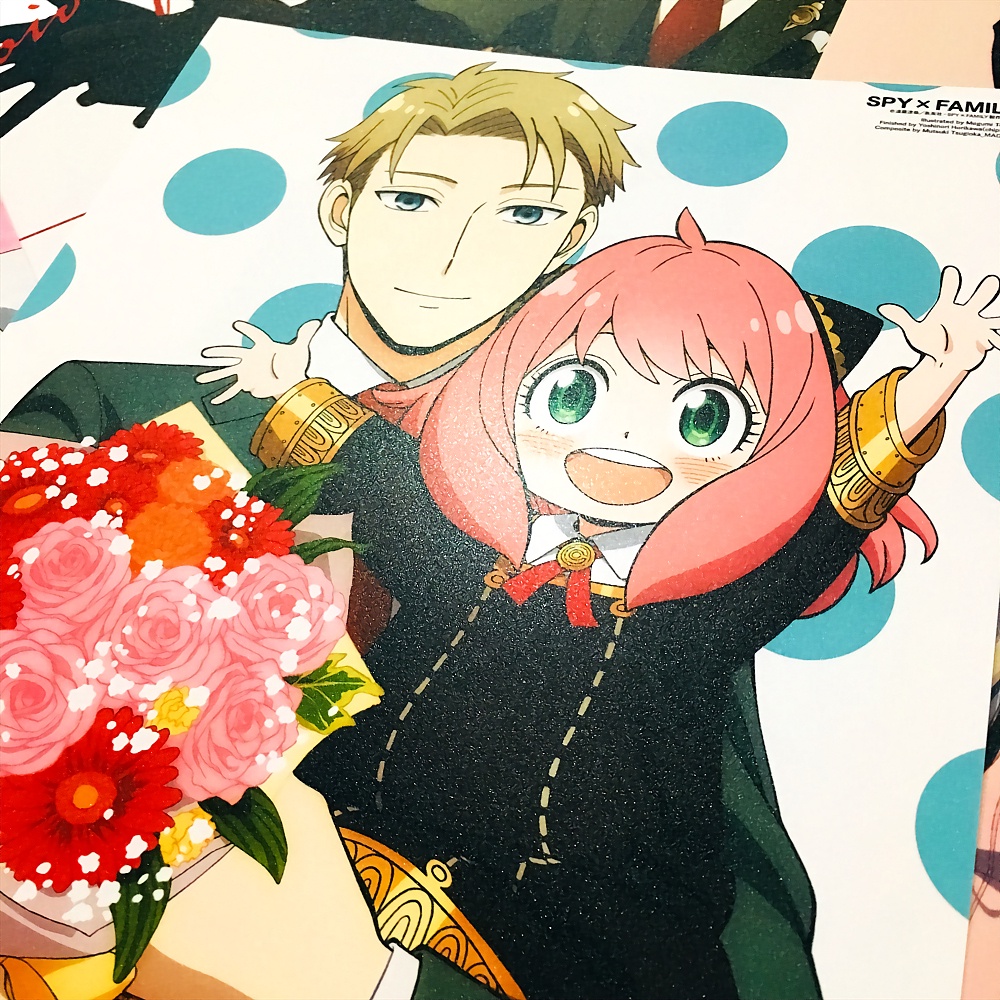 Set 20+ Spy x Family Anime Poster Trang Trí Phòng - Dán Tường - Cao Cấp - Nhiều Kích Thước - Có Keo Dán