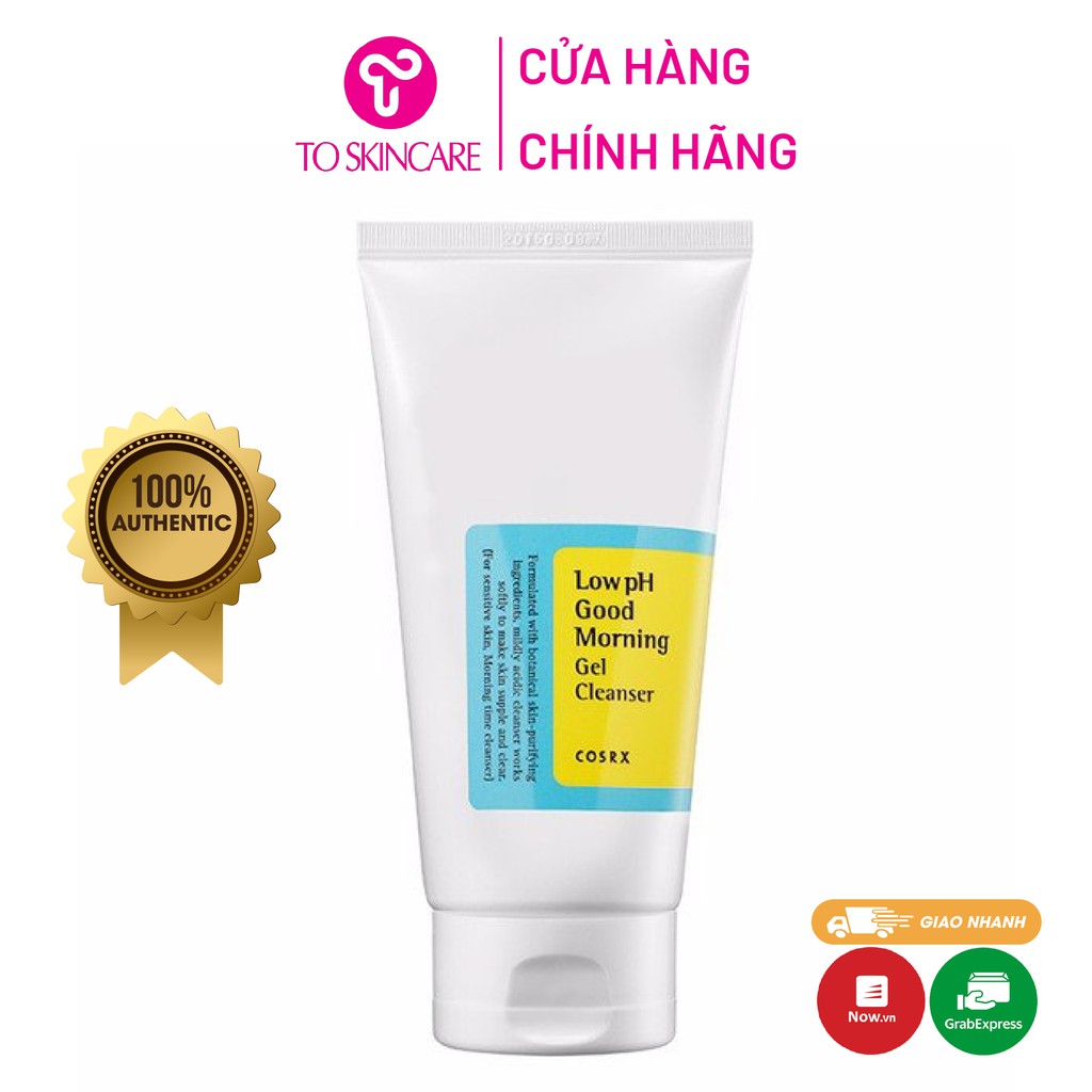 Sữa Rửa Mặt Cosrx Low PH Good Morning Gel Cleanser Dạng Gel Chiết Từ Dầu Cây Trà
