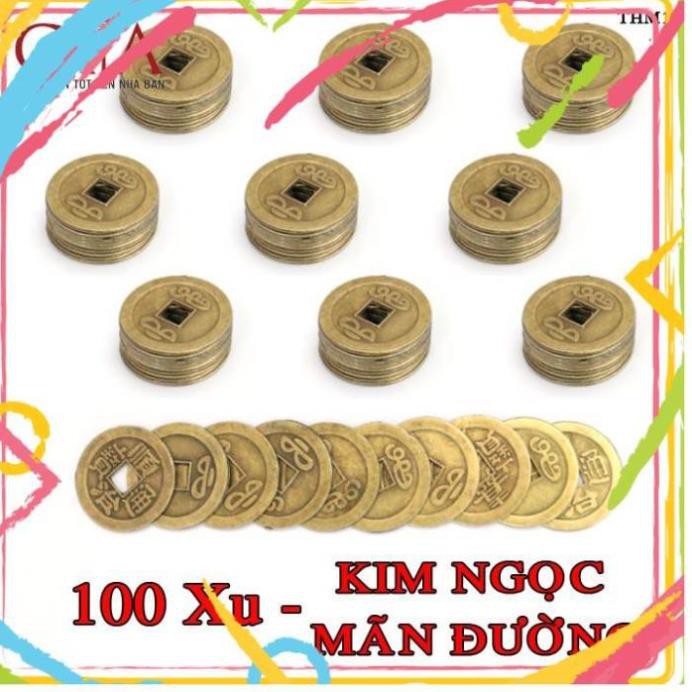 [SIÊU SALE] Đồng xu ngũ đế, đồng xu phong thuỷ bỏ bóp ví | Vật phẩm chiêu tài