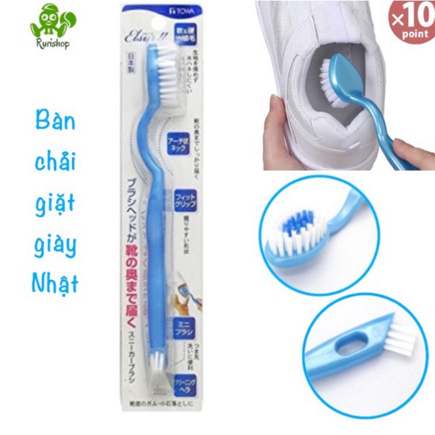 Bàn chải giặt giày Nhật Bản TOWA đa năng-bàn chải chà giày