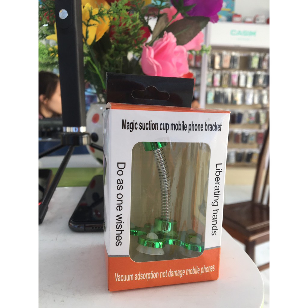 Giá Đỡ Điện Thoại💝Siêu Hút, Siêu Dính💝Giá Đỡ Hình Bông Hoa Cực Hot | BigBuy360 - bigbuy360.vn