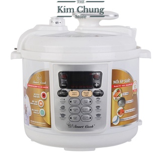 Nồi áp suất smart cook elmich 5l pcs-0239 bảo hành chính hãng 15 tháng - hàng chính hãng