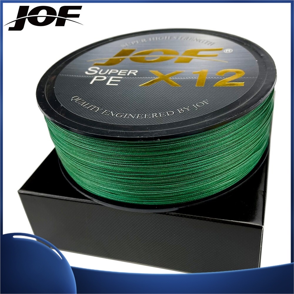 Cuộn Dây Câu Cá Bện 12 Sợi 25-92LB 500M 300M 100M