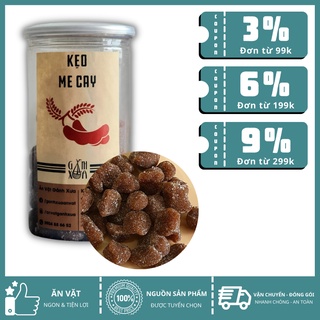 Kẹo me cay chua ngọt 50g/100g/500g - Ăn vặt Gánh Xưa