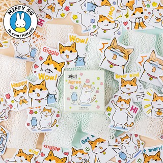 Hộp 45 sticker MÉO MI VÀ CHUỘT
