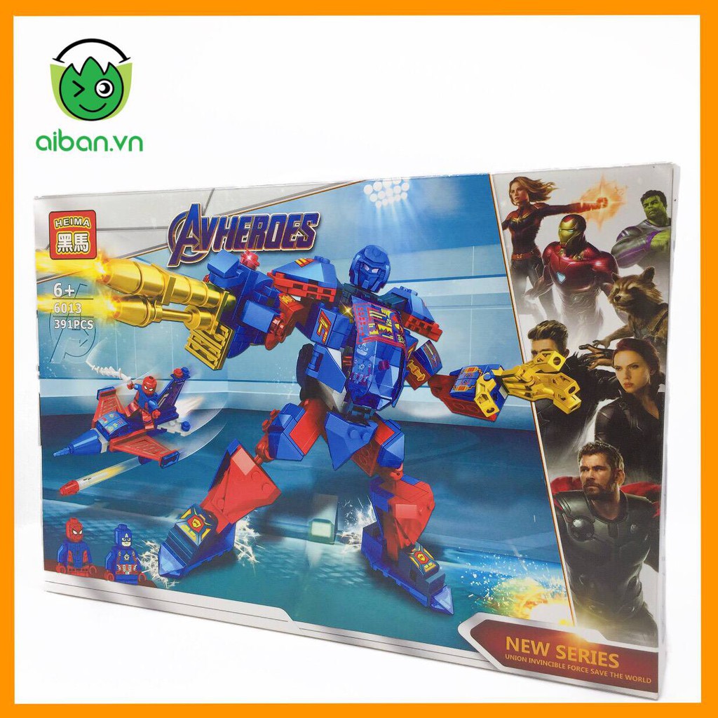 Lego Avenger Assemble 391+ Mảnh Ghép Biệt Đội Siêu Anh Hùng
