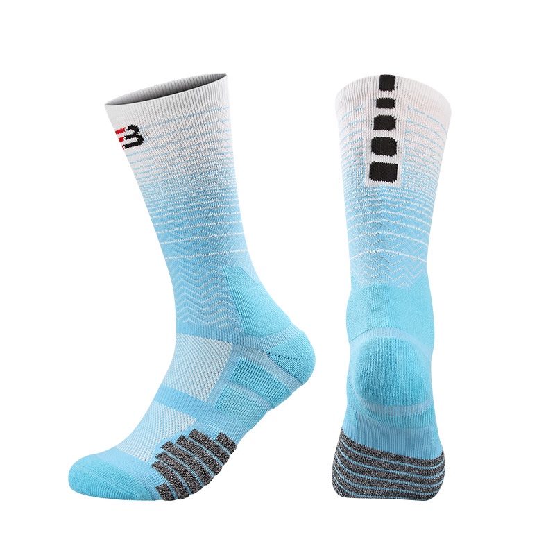 Tất vớ Thể Thao chống trơn cao cổ nam giới size 39-45 Bóng đá bóng rổ chạy bộ Sport 8