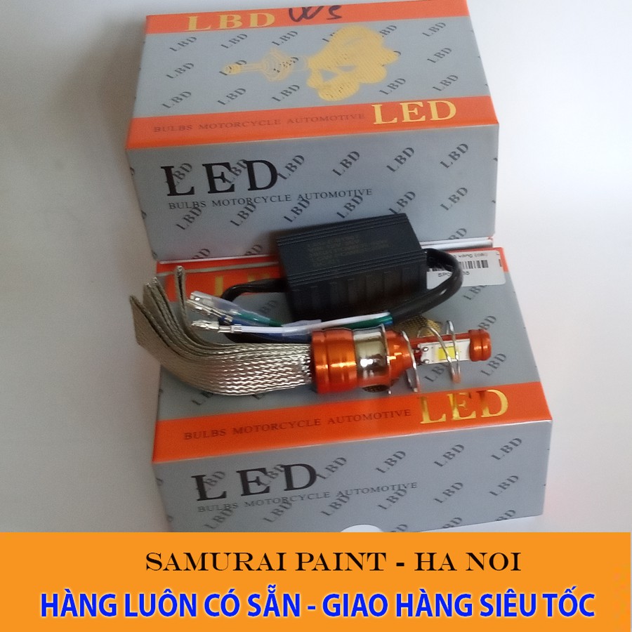 Bóng đèn LED xe máy LBD chân M5 - 40w dành cho xe Dream