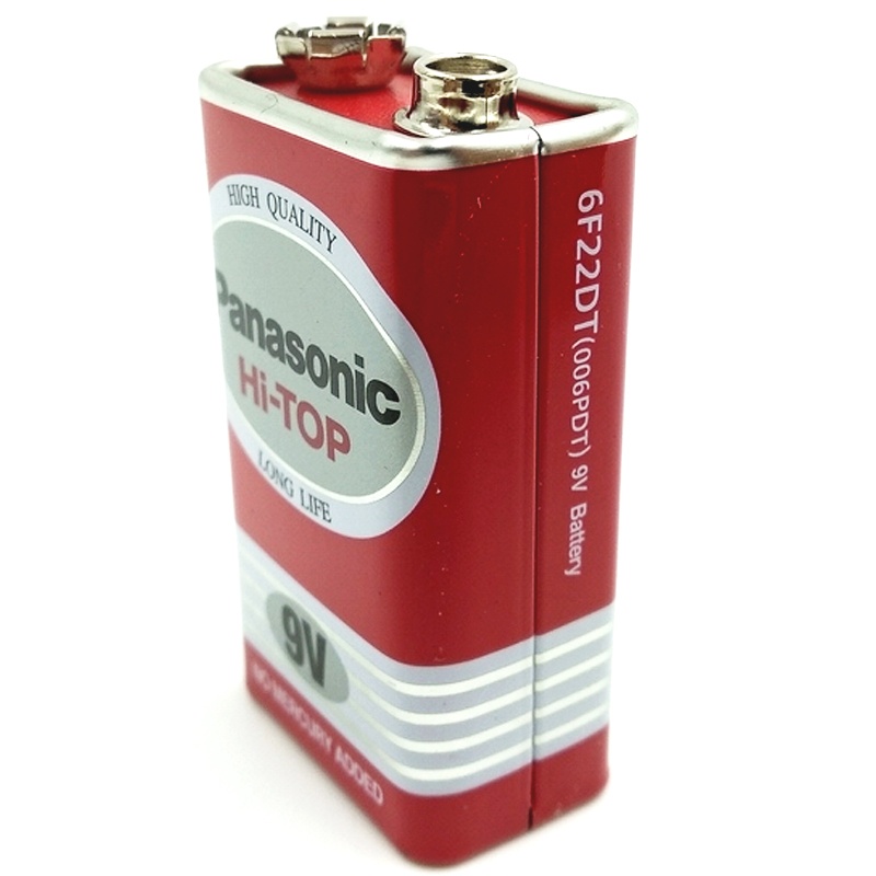 Pin 9V Panasonic Chính Hãng Lắp Vào Mic Không Dây