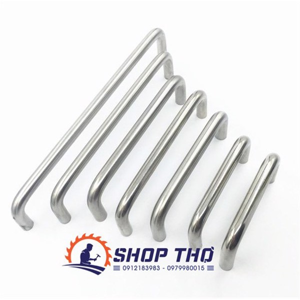 Tay kéo chữ U  inox 201 (set 2 cái)