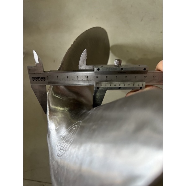 Chân vịt inox 3 cánh 13hp-15hp  chân vịt 9T inox 316