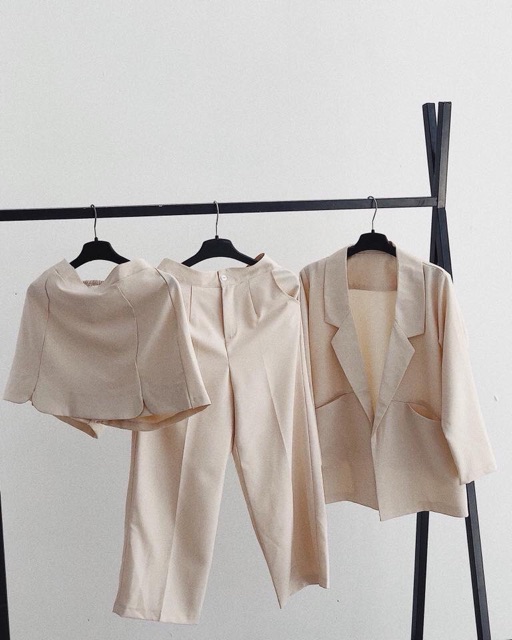 MẪU JUME SHOP CHỤP_Sét áo blazer + quần dài_jumefashionshop | BigBuy360 - bigbuy360.vn