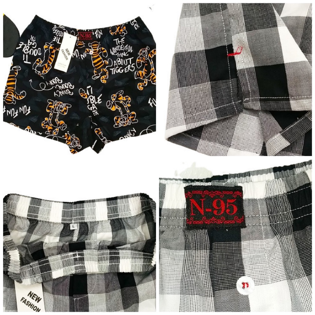 Combo 5 quần đùi nam ngắn mặc nhà  quần short nam chất kate mềm, mặc ngủ, mặc nhà