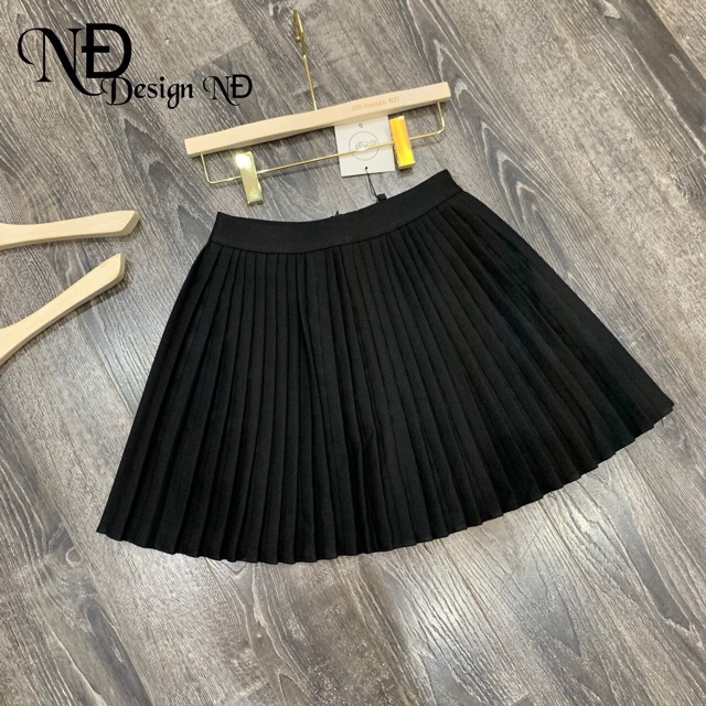 CHÂN VÁY XẾP LY BÉ LOẠI DÀY DẶN MS13288