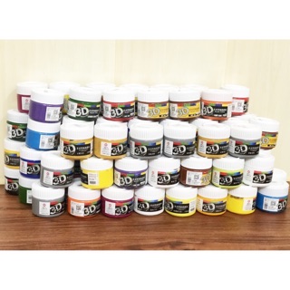 Mầu Acrylic 3D dùng cho mọi chất liệu, 100ml