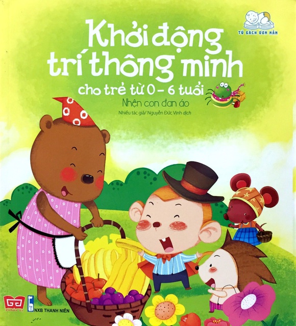 Sách - Khởi động trí thông minh cho trẻ từ 0-6 tuổi - Nhện con đan áo