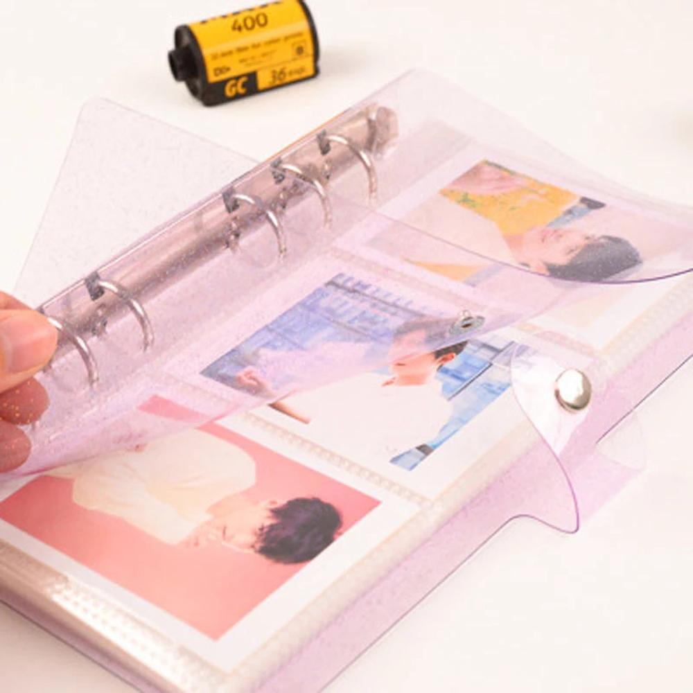 Album Đựng Ảnh Polaroid Album Ảnh Hình Chiếc Lá Màu Thạch
