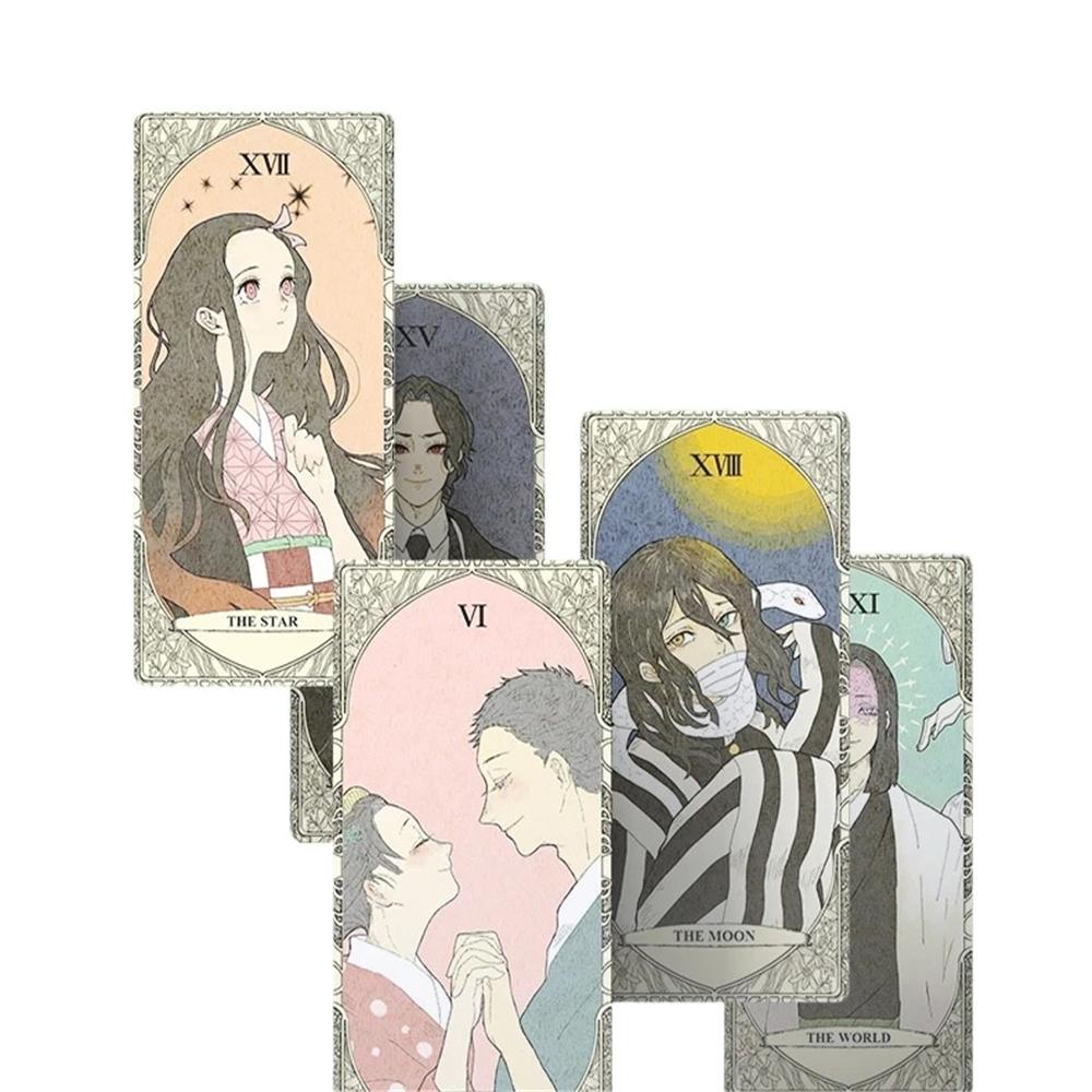Bộ Bài Tarot Hoạt Hình Demon Slayer 15H Kamado Tanjirou Nezuko