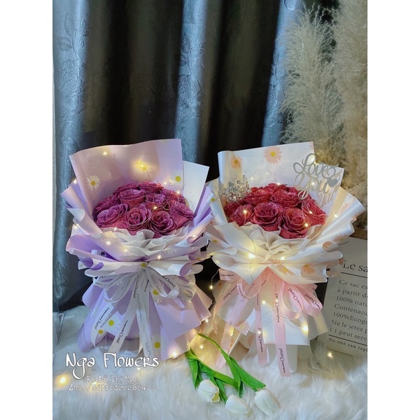 Bó Hoa Nhũ 10 Bông