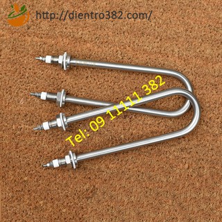 Điện trở chữ u dài 20cm điện áp 220v cho nồi nấu phở, nấu nước - điện trở 382