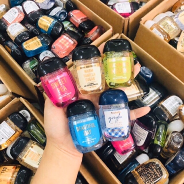 Bath and Body Work Gel Rửa Tay Khô 29ml(sẵn)Tặng 3 tờ giấy thơm Mỹ Bounce | BigBuy360 - bigbuy360.vn