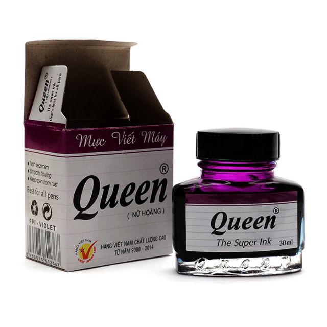 Mực viết máy Queen 30ml
