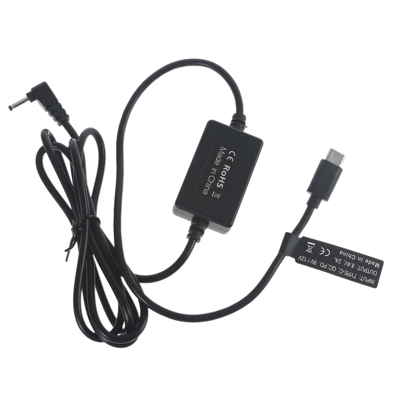 Cáp Nguồn USB C 12V PD Sang 8 4V Chuyên Dụng Cho Đèn Pha LED