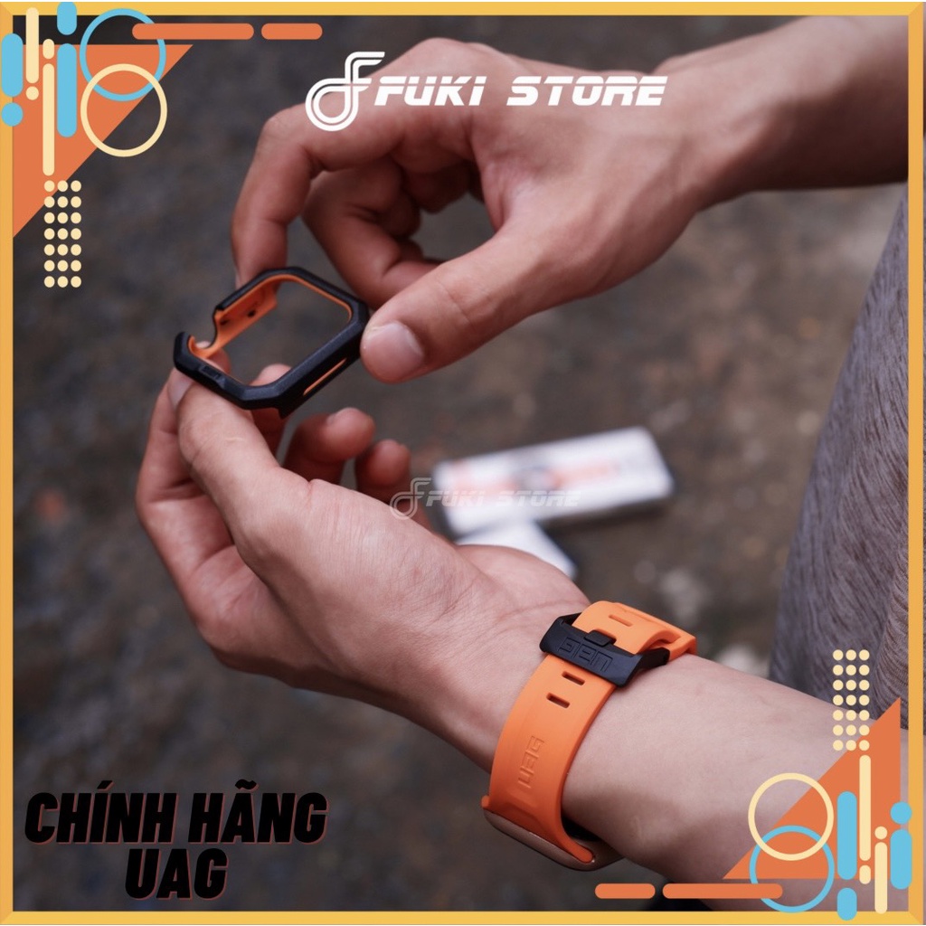 [COMBO] Chính Hãng UAG Cho Apple Wacth Series 1/2/3/4/5/6 SE 38/40/41mm 42/44/45mm ốp và dây chính hãng