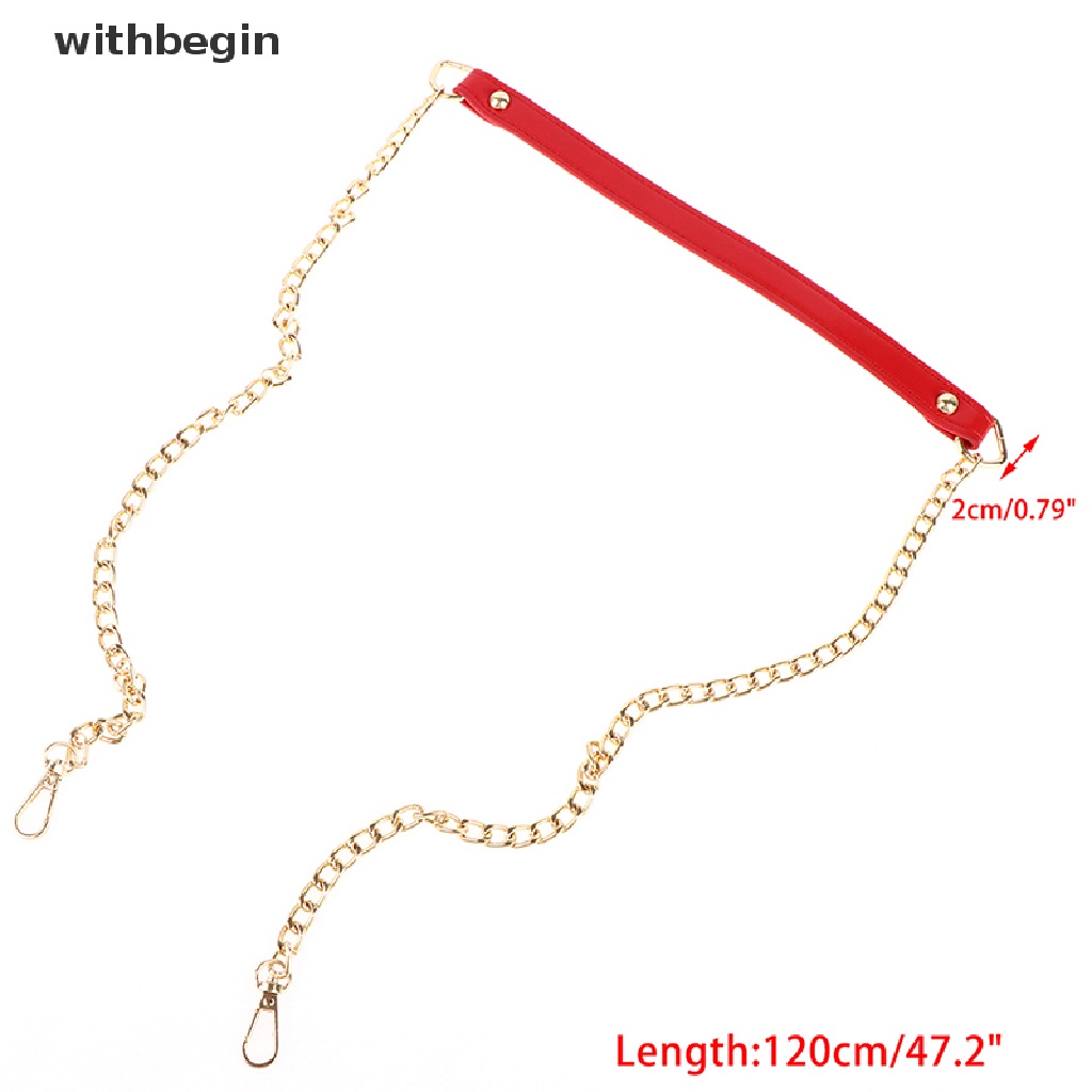 Dây Xích Thay Thế Cho Quai Túi Xách Bằng Da Pu