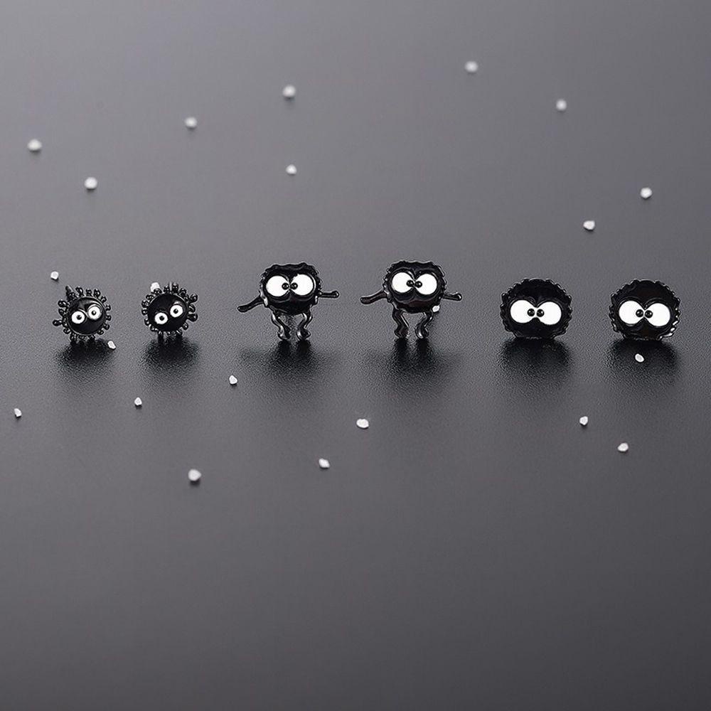 Bông Tai Bằng Đồng Hình Anime Mini Dễ Thương Sáng Tạo Phong Cách Nhật Bản Cho Nữ