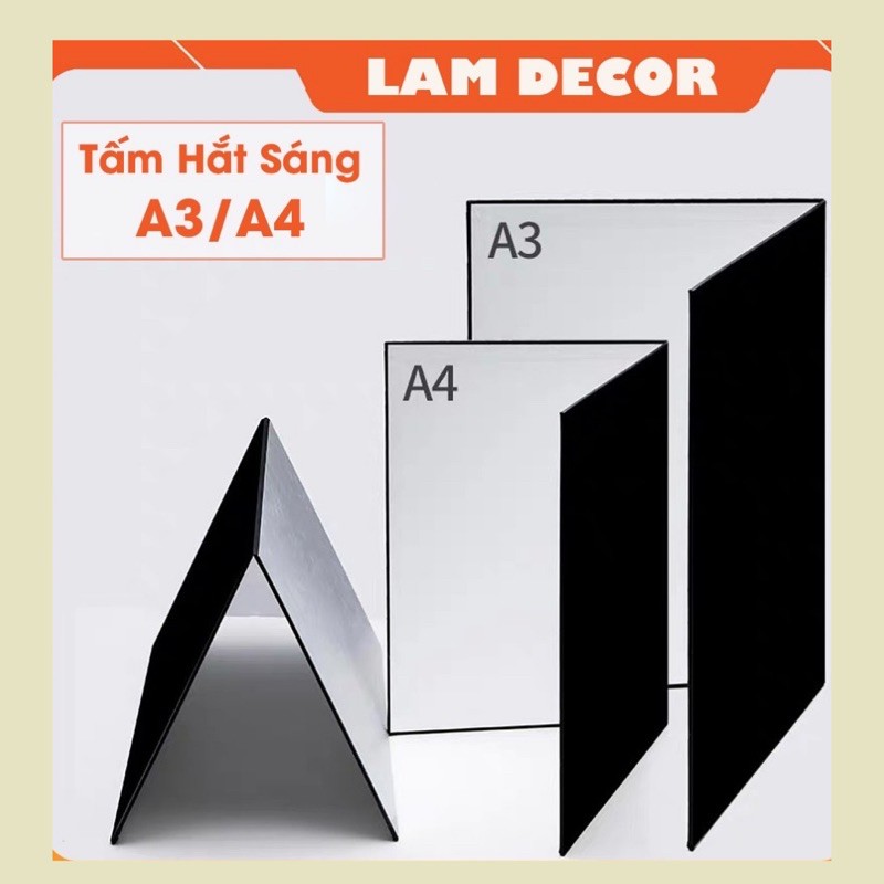 Tấm hắt sáng (khổ A3, A4) để chụp sản phẩm